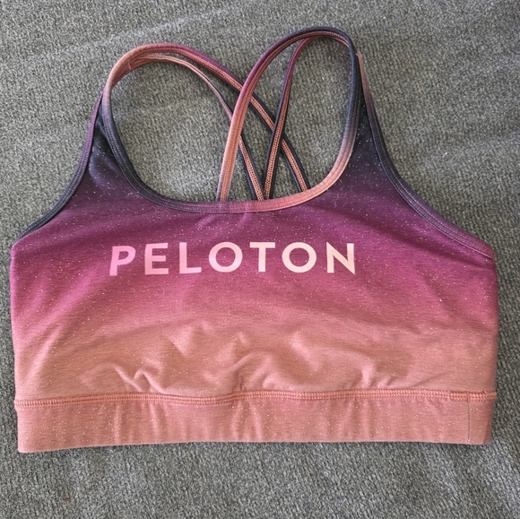 Peloton Sunrise Fade Sports Bra Size Medium - Picture 1 of 3